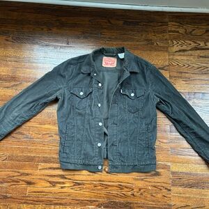 Levi’s Corduroy Forest Green Jacket Size Medium Men’s